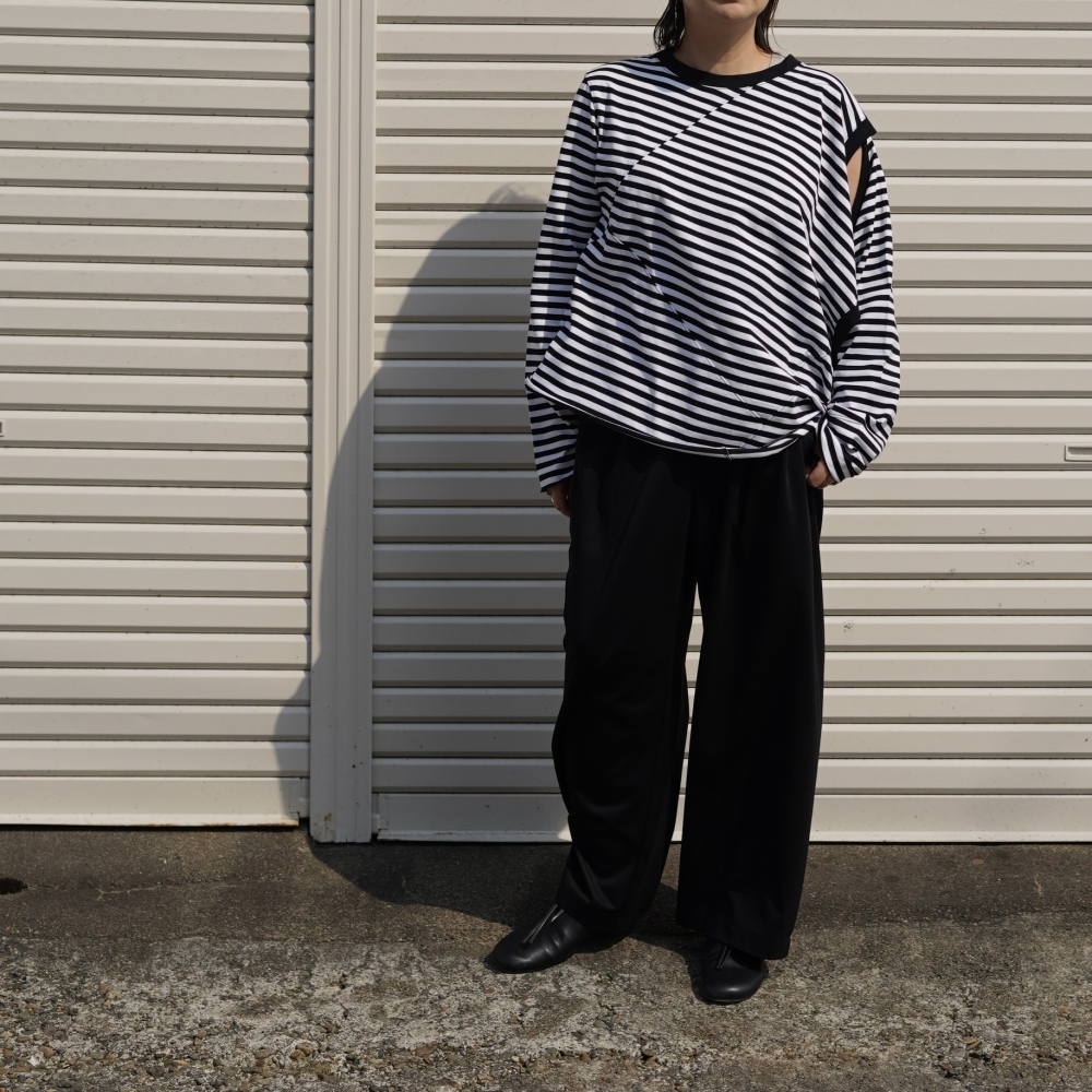 <span> 一枚で2つの表情。OLD PARKの新しいストライプの提案 </span>