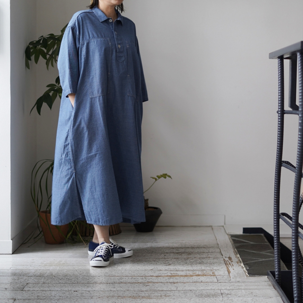 <span>雨の日の気分も晴れる。爽やかなチェックシャンブレー</span>