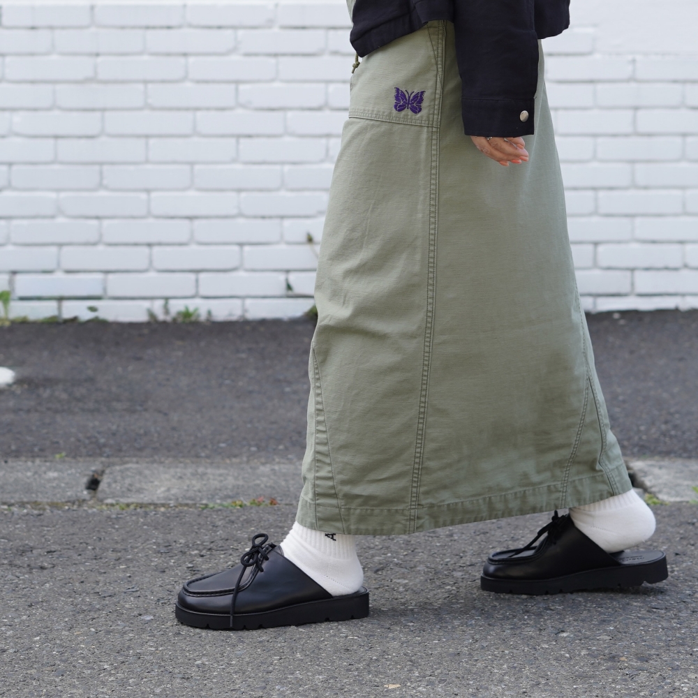 <span> がんばりすぎない、大人のミリタリースカート </span>