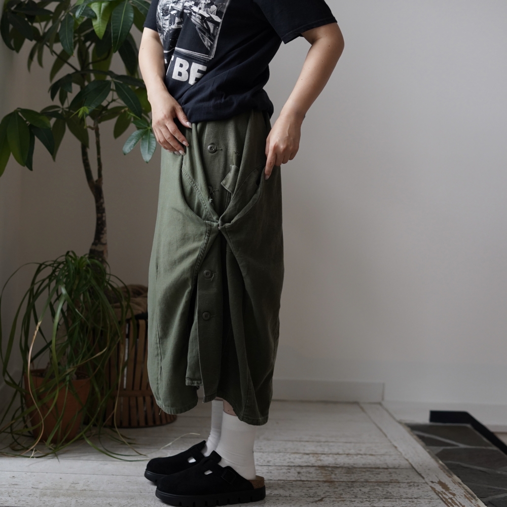 <span>シャツだと思ったらスカート。OLD PARKのシャツスカートが届きました。</span>