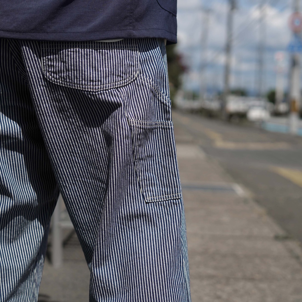 <span>新色登場。orSlow / WIDE FIT 30'S PAINTER PANTS</span>
