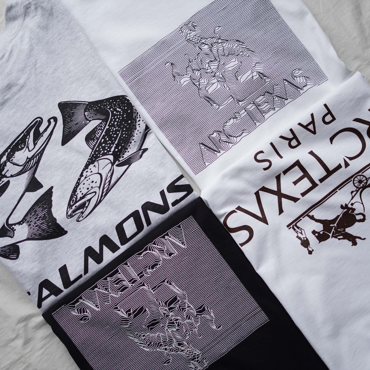 <SPAN>暖かなシーズンに向けて。新作プリントTee</SPAN>