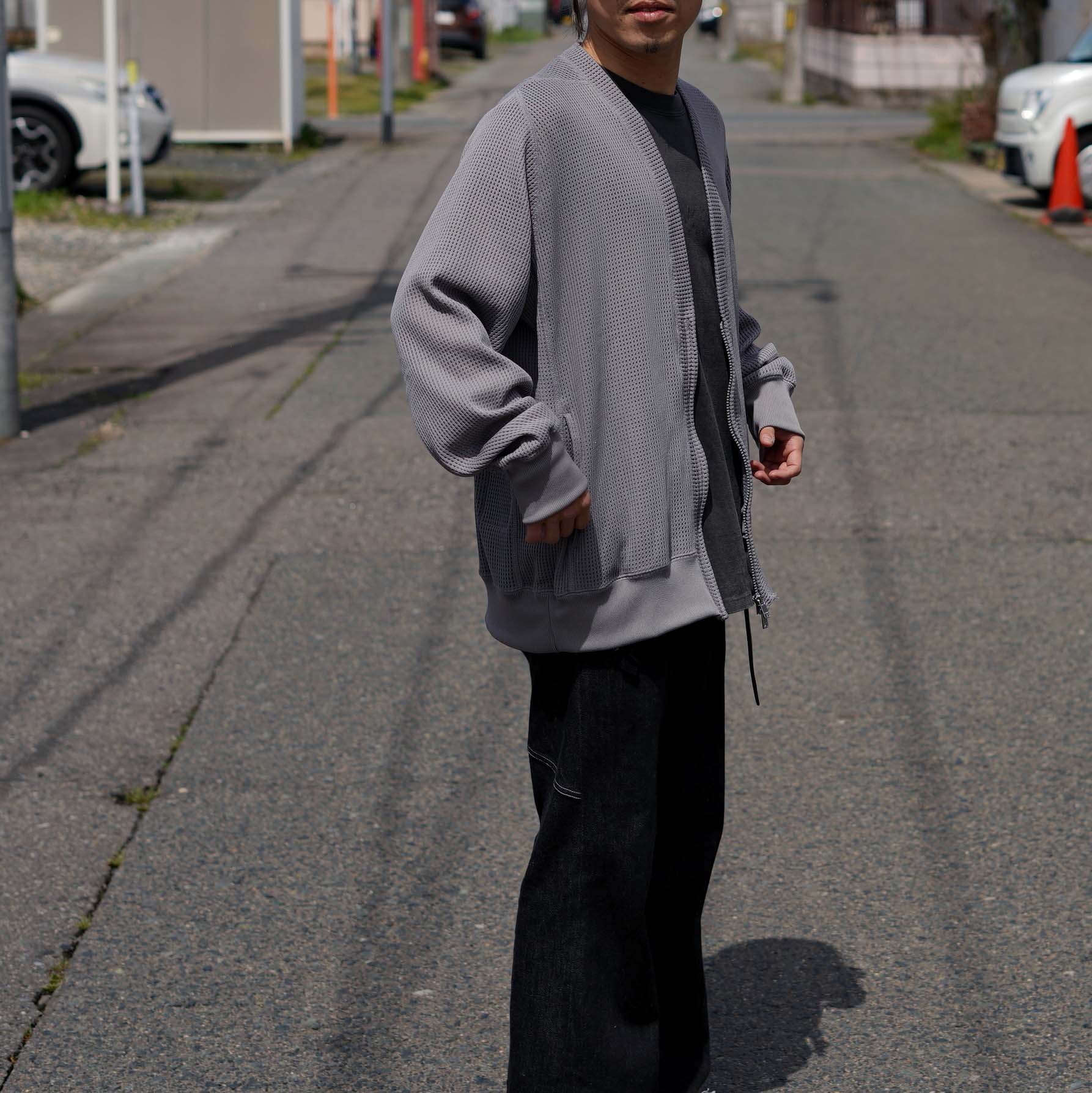 <span>「超速乾」なnonnativeのメッシュカーディガン</span>