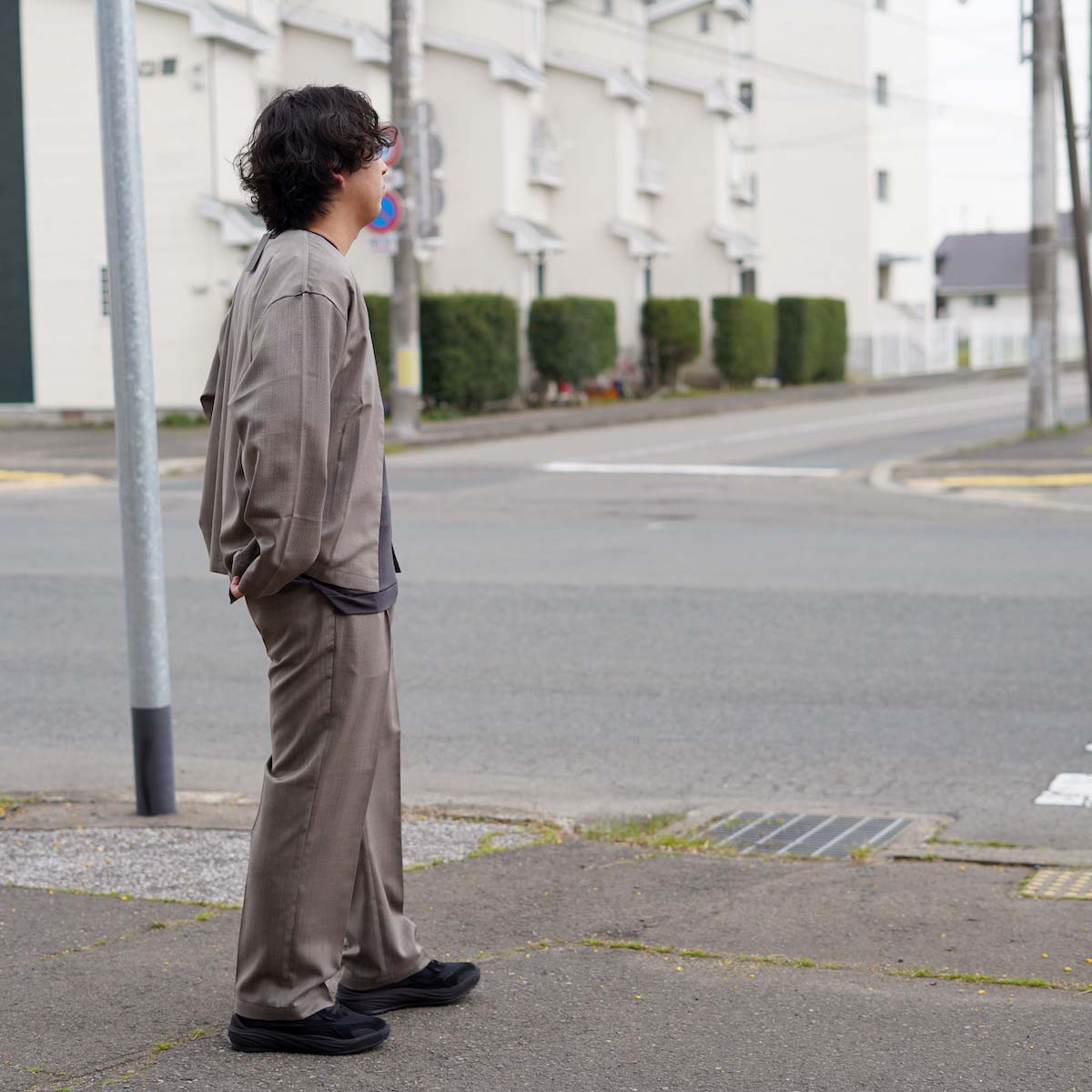 <SPAN>Nハリのトロ素材。今年はウール混で。</SPAN>