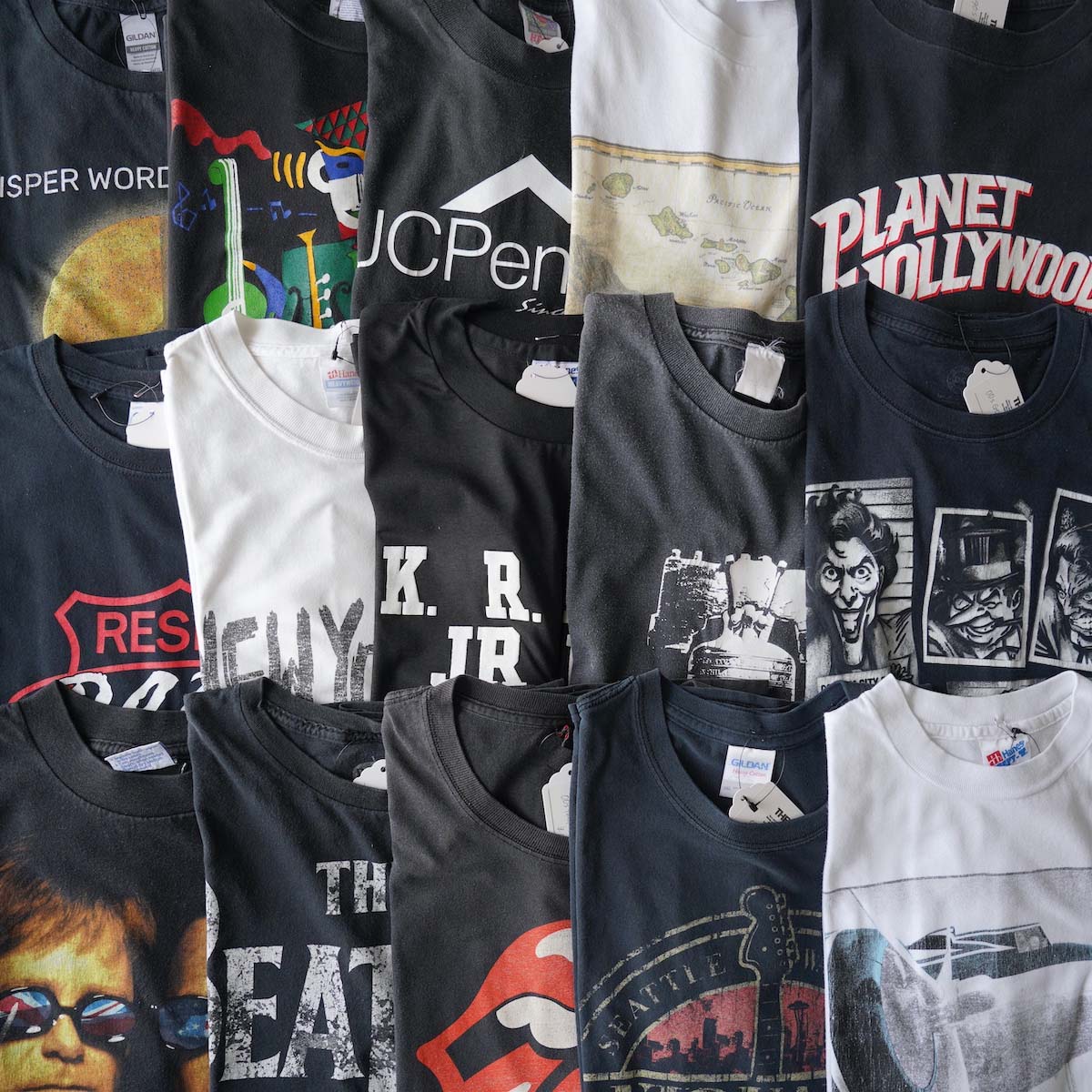 <span>今の気分にマッチした一枚を。USED Tシャツ</span>