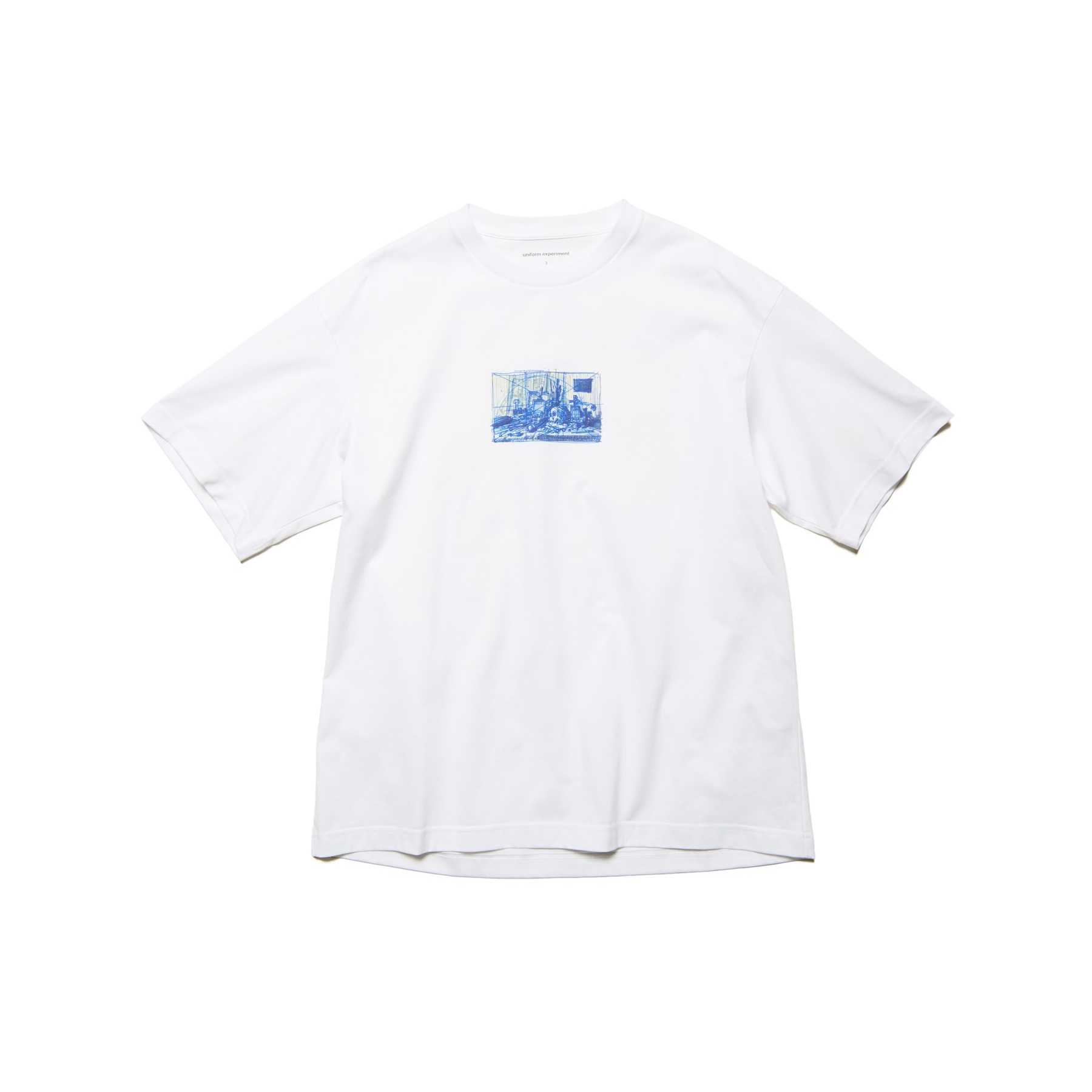 uniform experiment / MICHAEL CHERNO: SKETCH TEE (White)