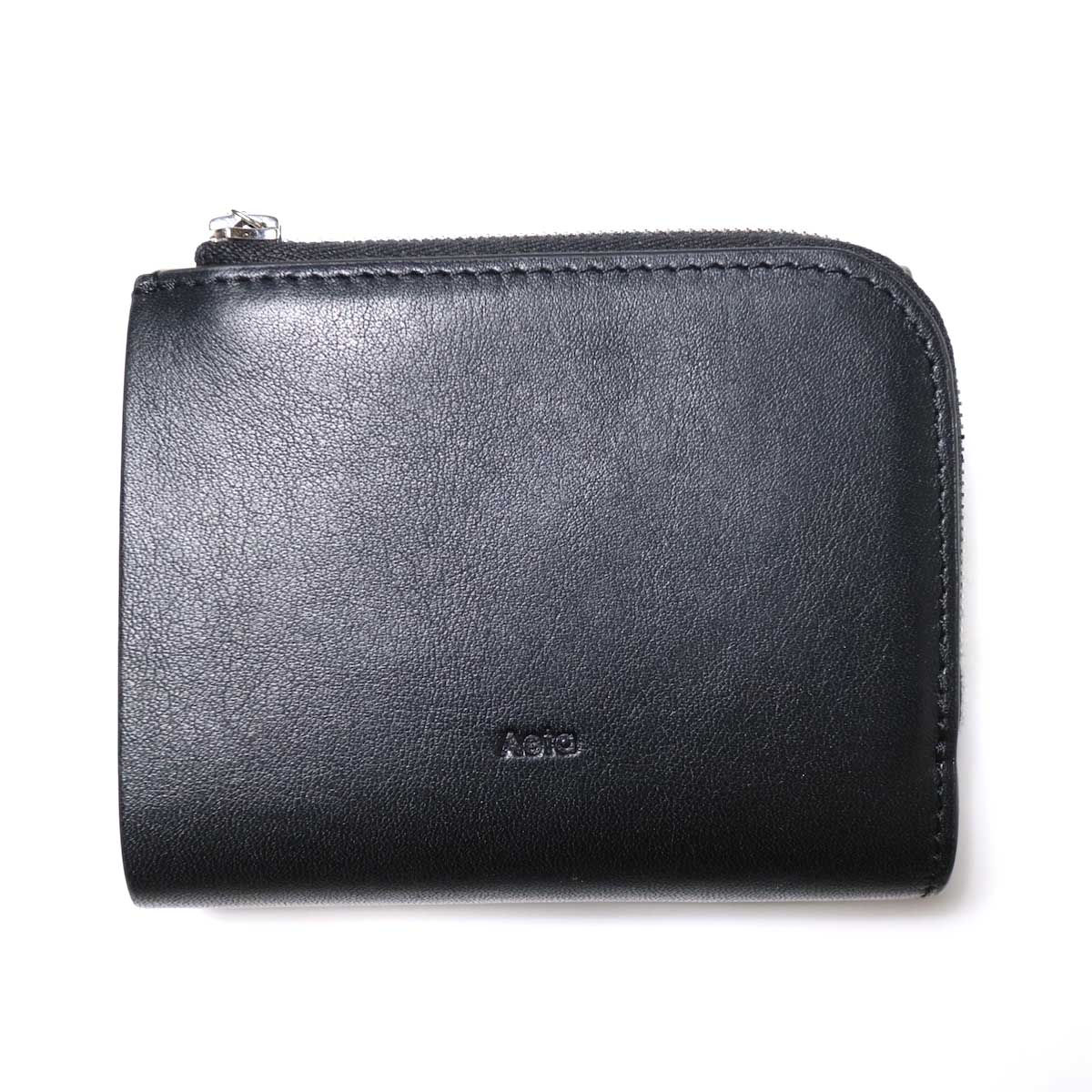 Aeta / FG LEATHER WALLET typeA (BLACK) 正面