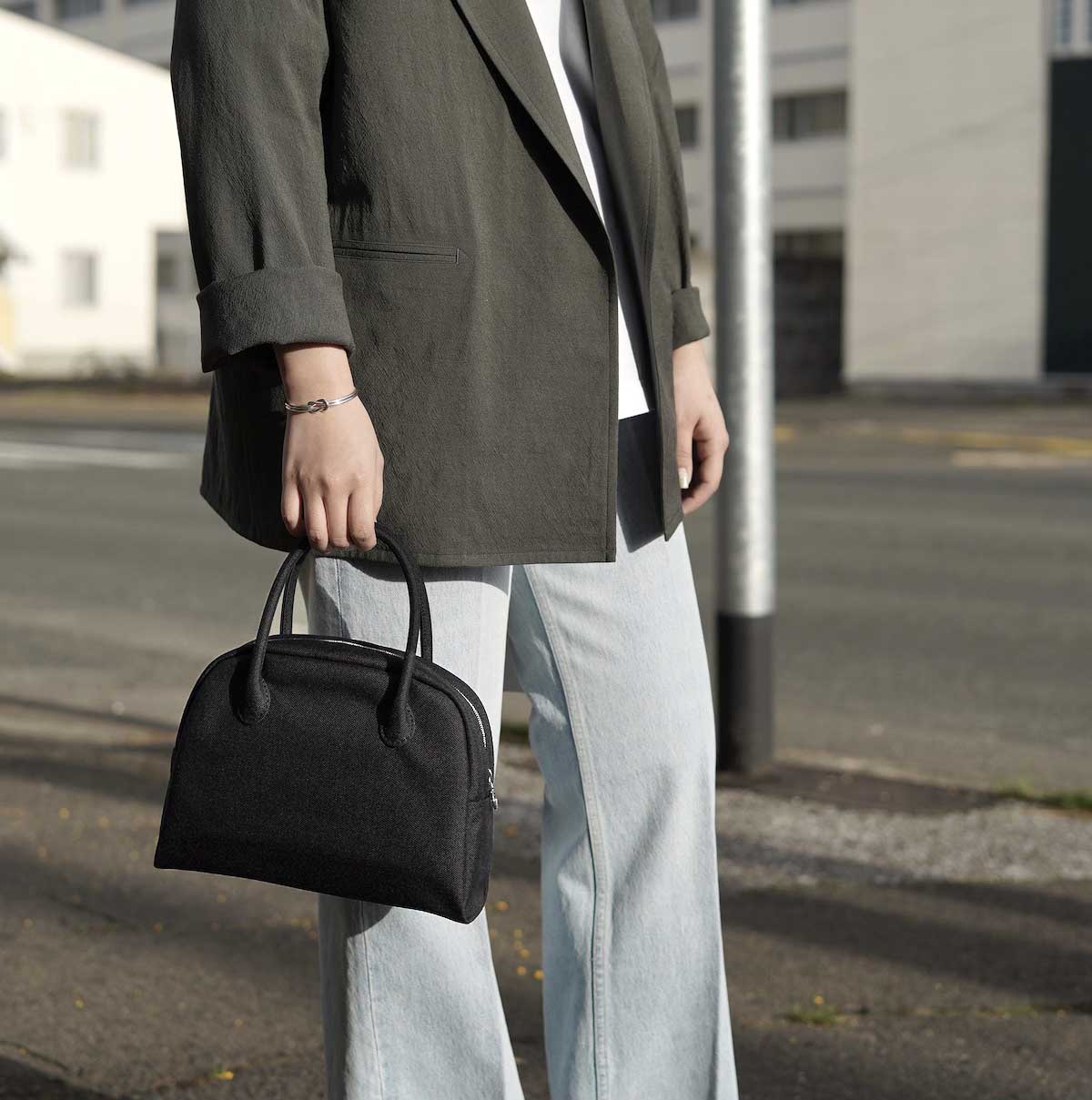 Aeta / NY15 BOSTON S (Black) 着用イメージ③