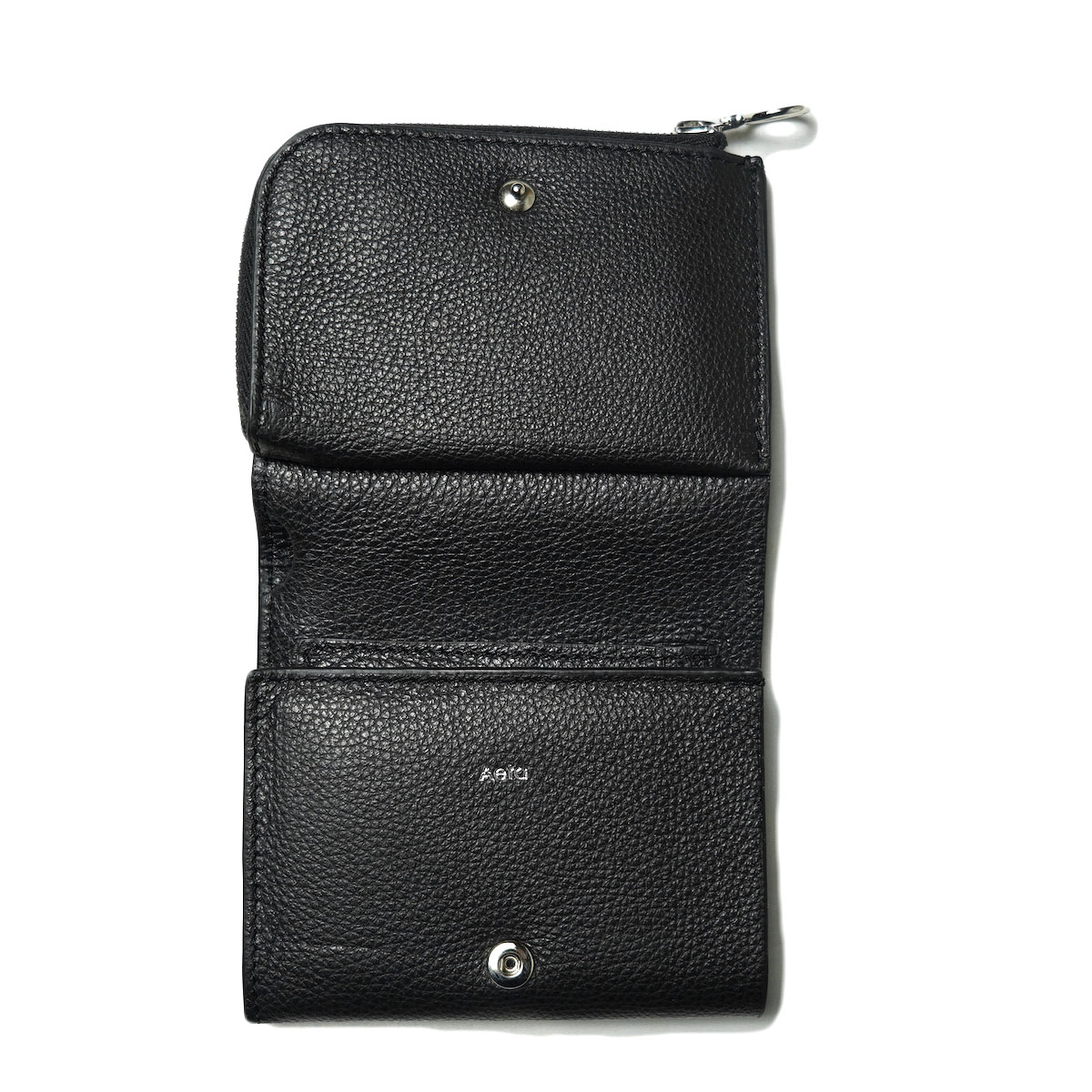 Aeta / WALLET typeA (Black) ロゴ
