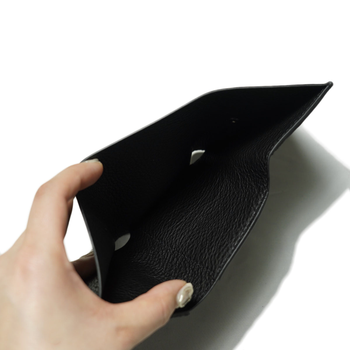 Aeta / WALLET typeA MINI (Black) お札入れ