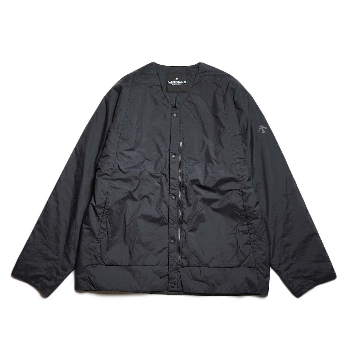 DESCENTE ALLTERRAIN 81 / INSULATED CARDIGAN  (Black)
