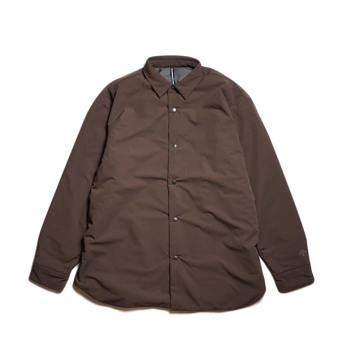 DESCENTE ALLTERRAIN I/O / INSULATED LIGHTWEIGHT L/S SHIRT  (Soil Brown)