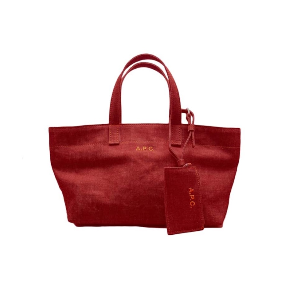 A.P.C. / LE DRUMMER トートバッグ スモール (Red)