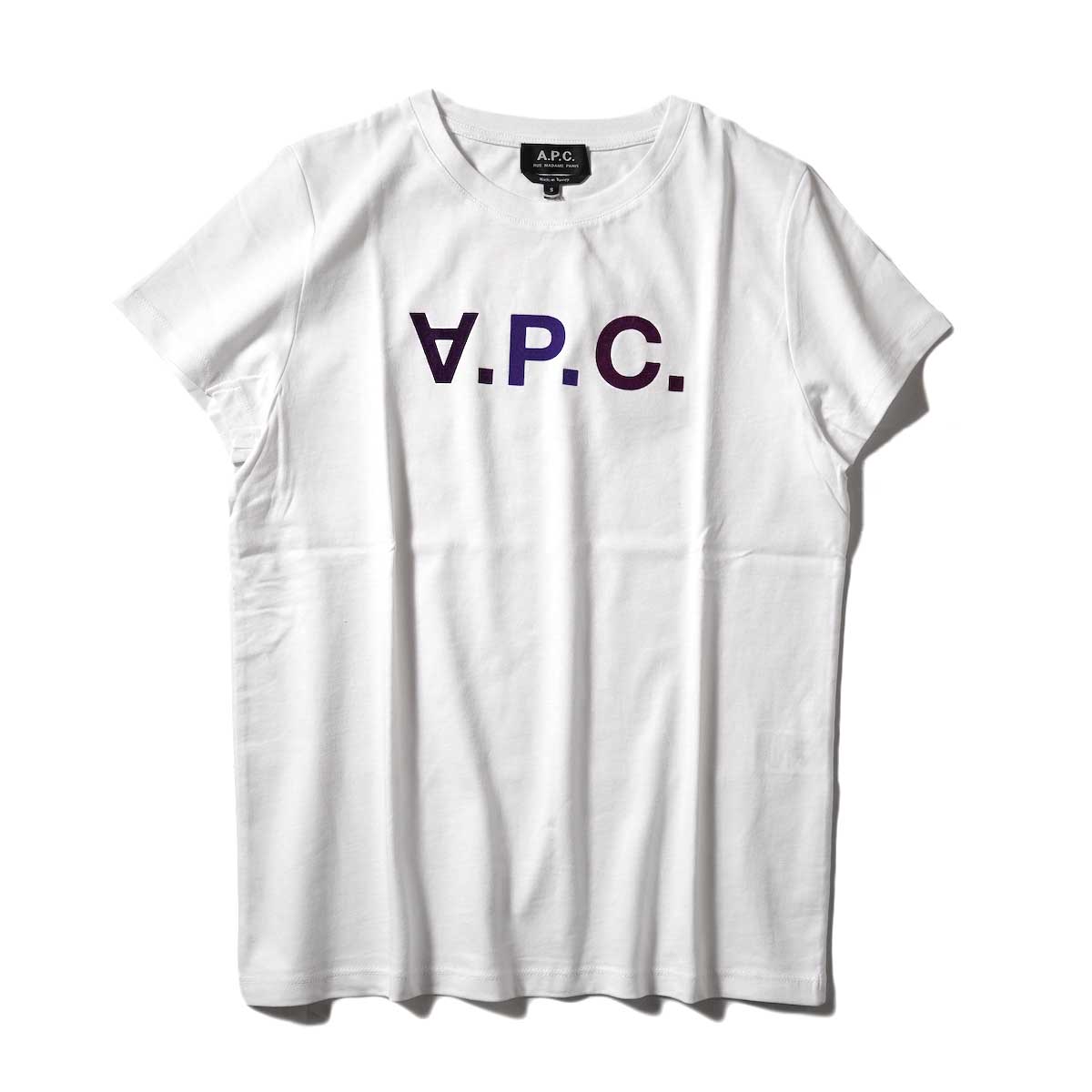 A.P.C. / VPC マルチカラーTシャツ (Violet)