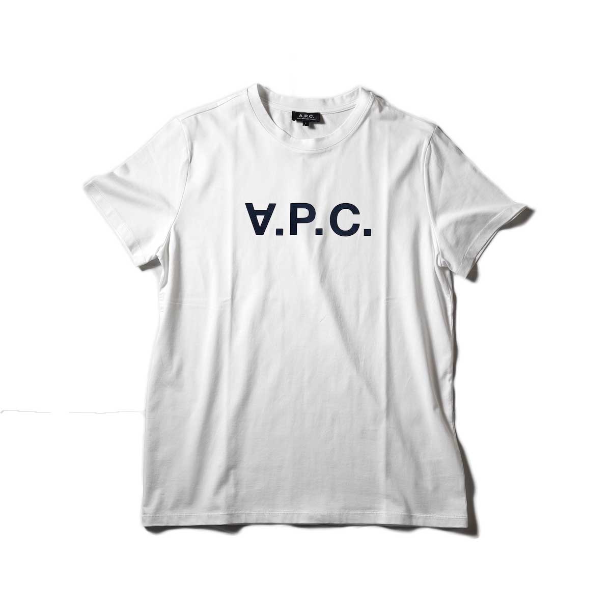 A.P.C. / VPC カラーTシャツ (White)正面