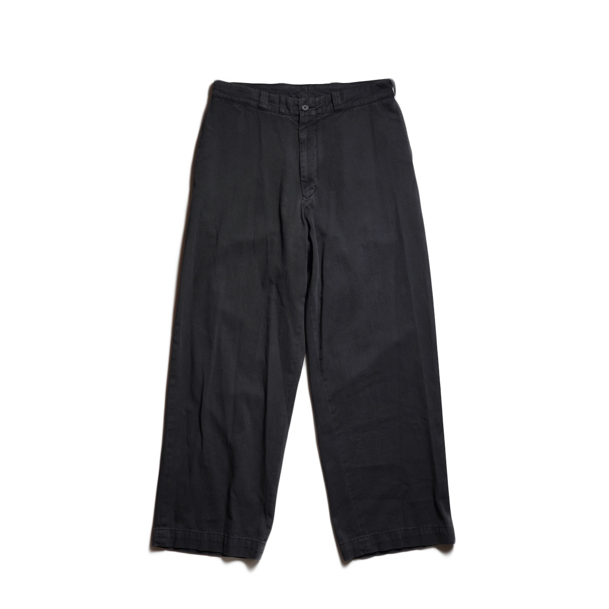 A.PRESSE / Vintage Type.4 Chino Trousers (Black)