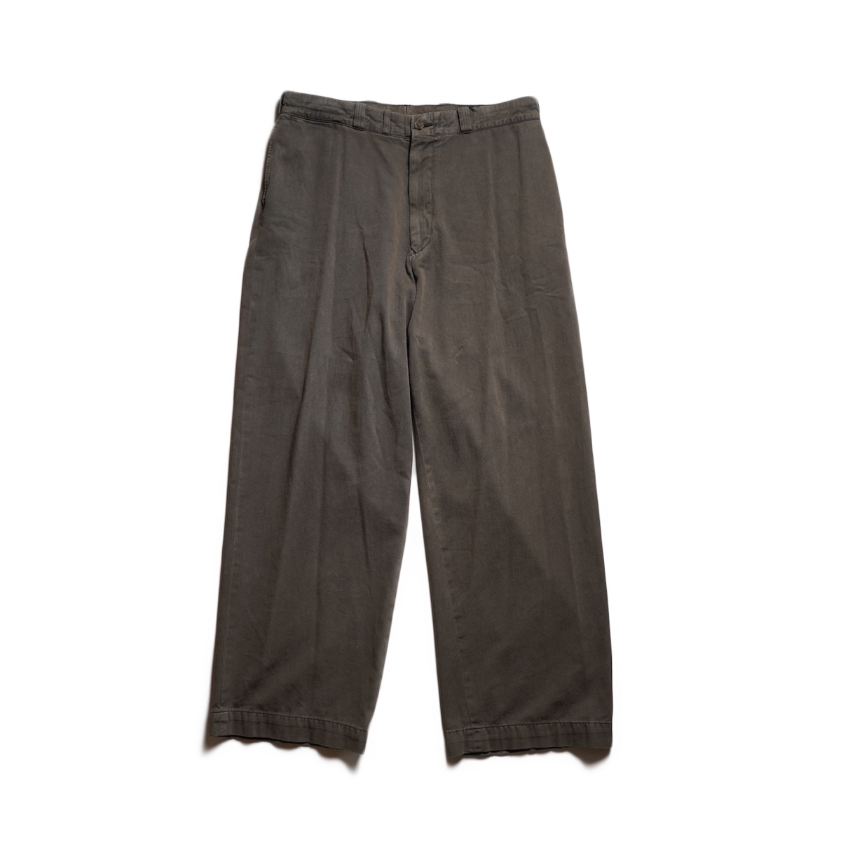 A.PRESSE / Vintage Type.4 Chino Trousers (Brown)