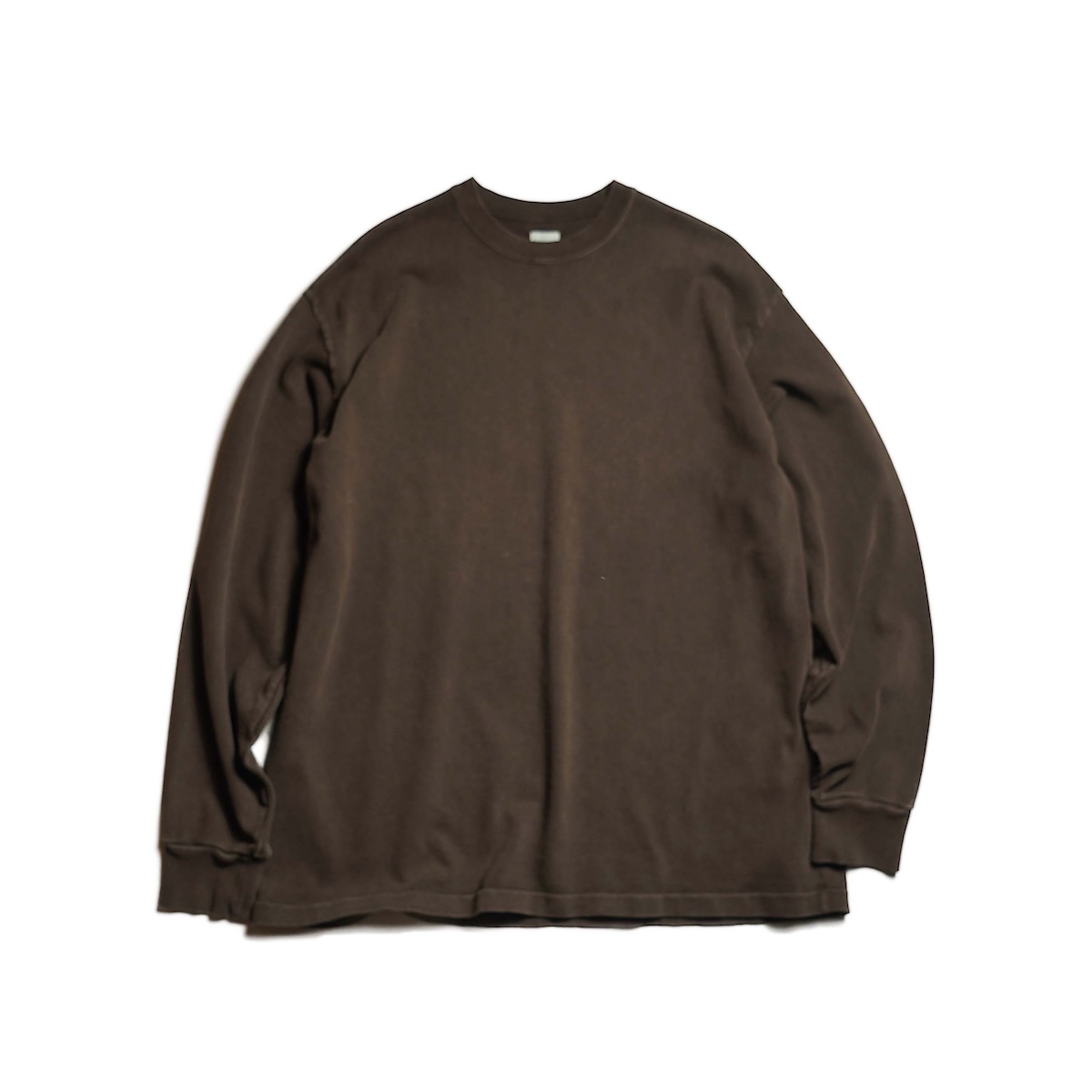 A.PRESSE / Vintage L/S T-shirt (Brown)