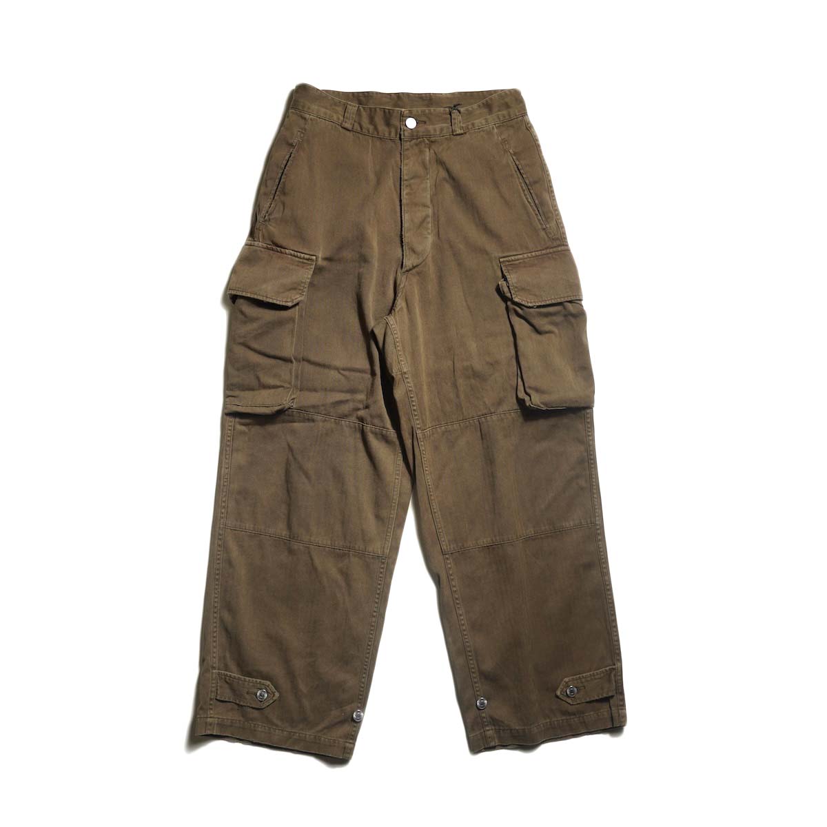 A.PRESSE / Vintage FA HBT M-47 Pants (Brown)
