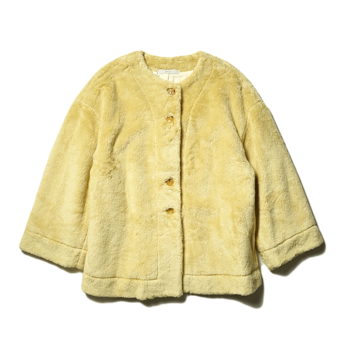 ARCHI / FUR JACKET (Beige)