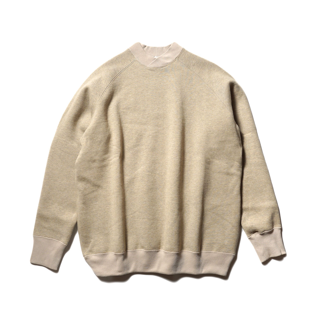 ARCHI / STAND PULLOVER SWEAT (Beige)