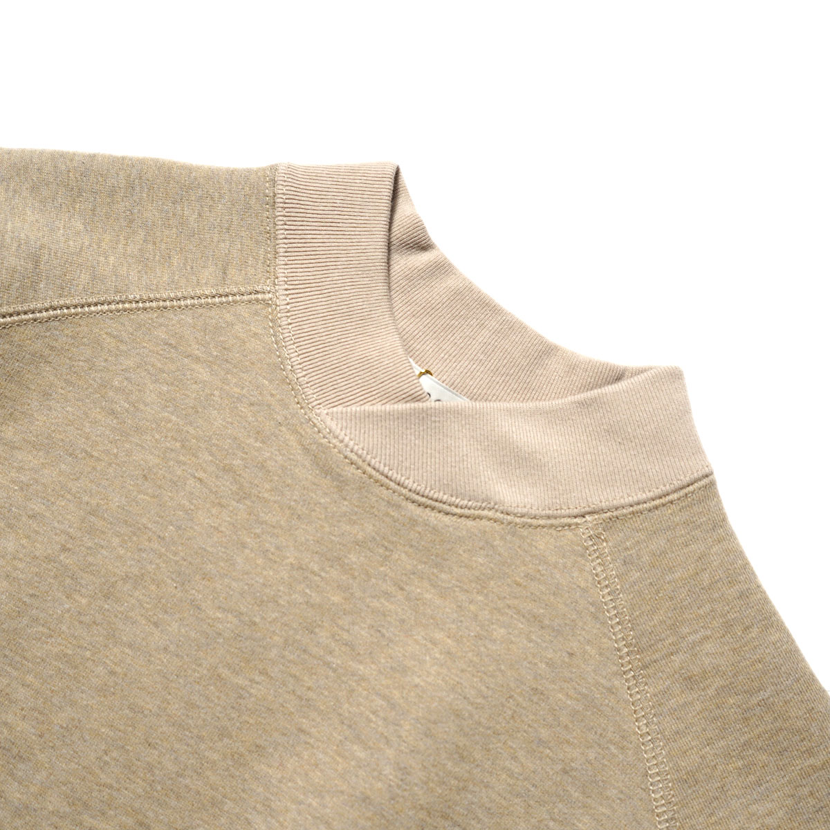 ARCHI / STAND PULLOVER SWEAT (Beige) ネック