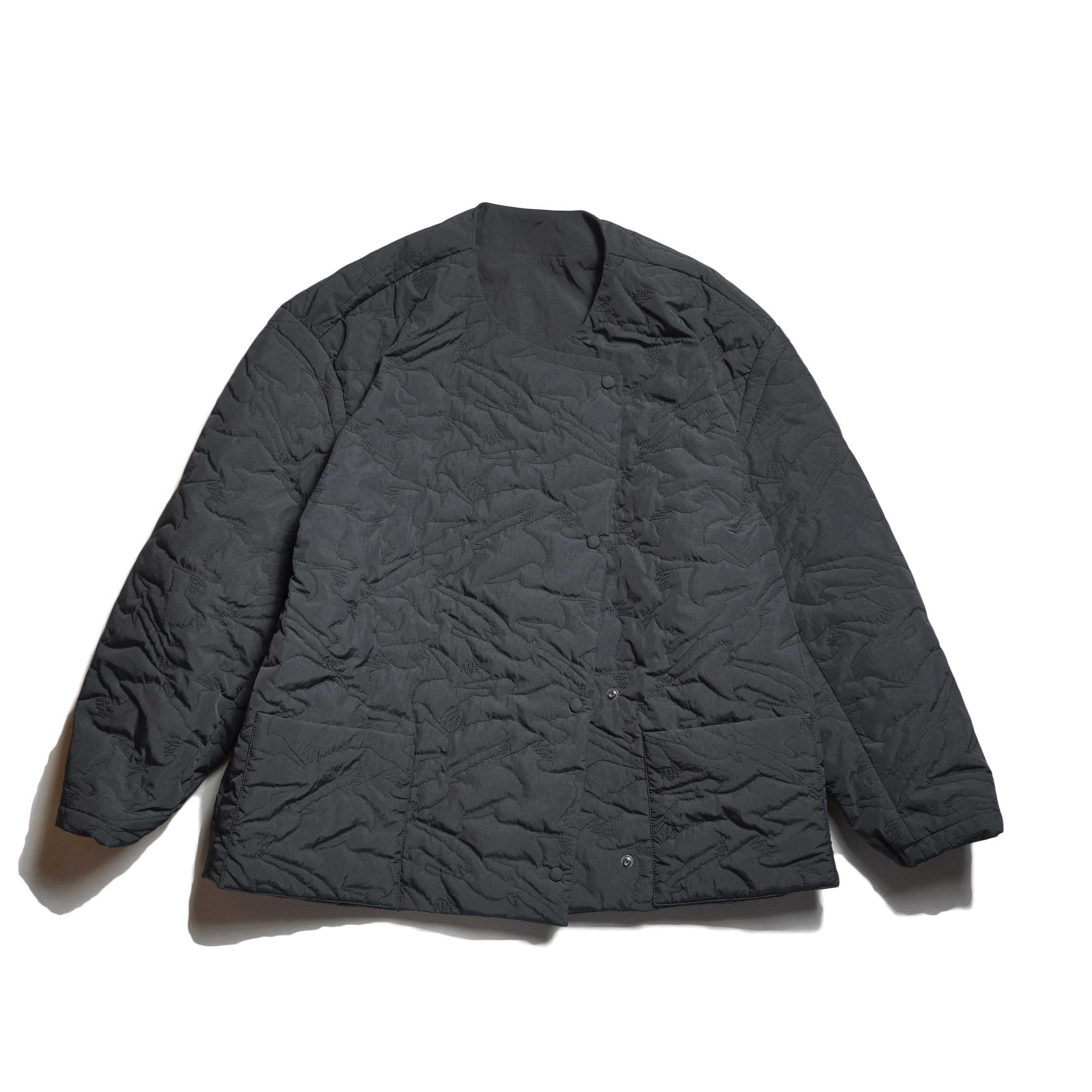 ARCHI / BIRD QUITED JACKET (Black)