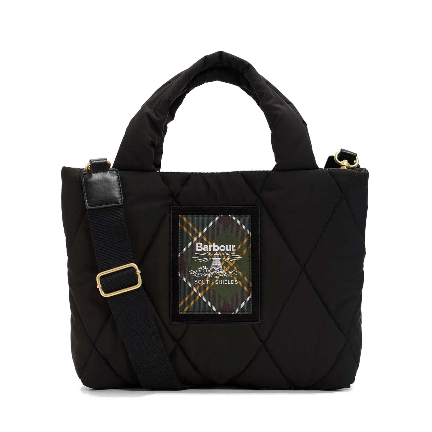 Barbour / CONNIE MINI QUILTED TOTE BAG (Black)