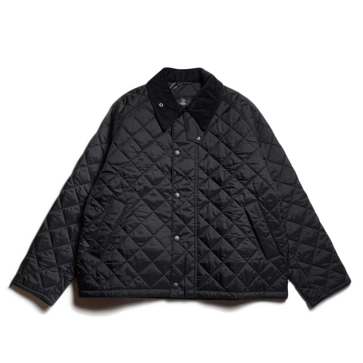 Barbour / OS TRANSPORT QUILTED JACKET (Black)