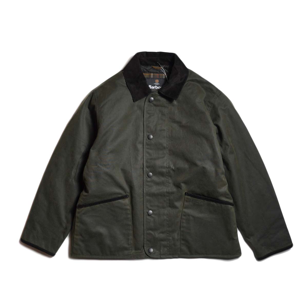 Barbour / LIDDESDAIE WAX SHORT JACKET (Sage)