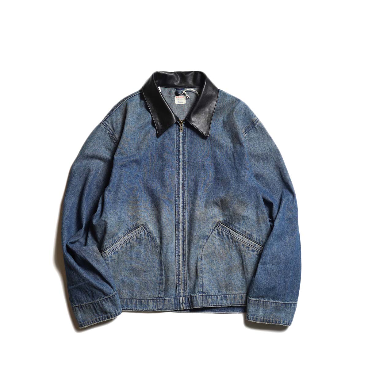 BIG MAC / LIGHT DENIM WORK JACKET (Black Collar)