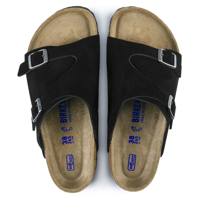 BIRKENSTOCK / Zurich -Suede (Black) 上から