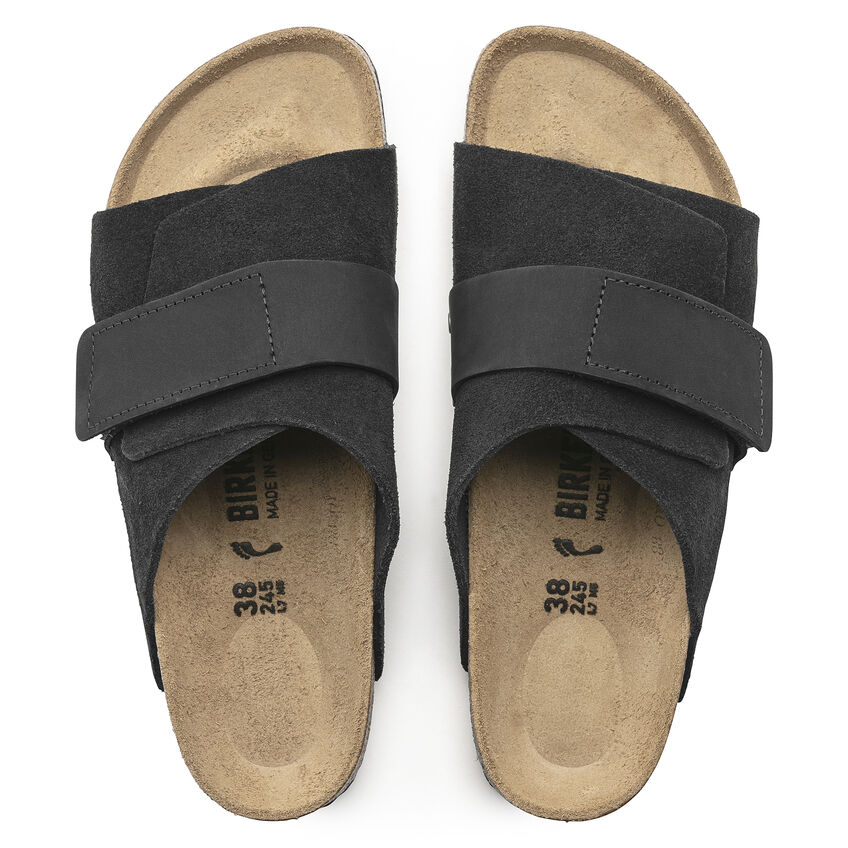 BIRKENSTOCK / Kyoto -Suede (Black) 上から