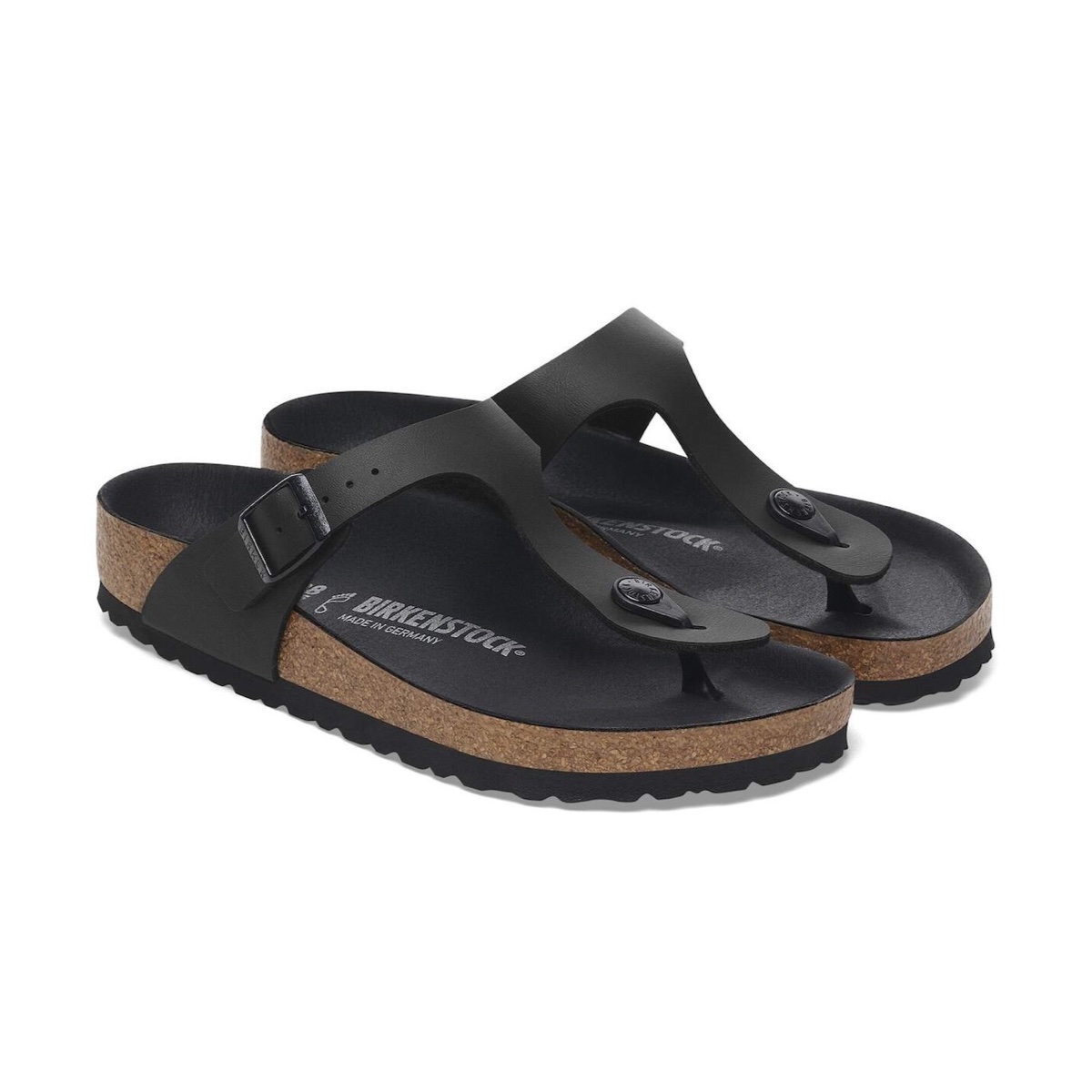 BIRKENSTOCK / Gizeh Birko-Flor® (Triple Black)