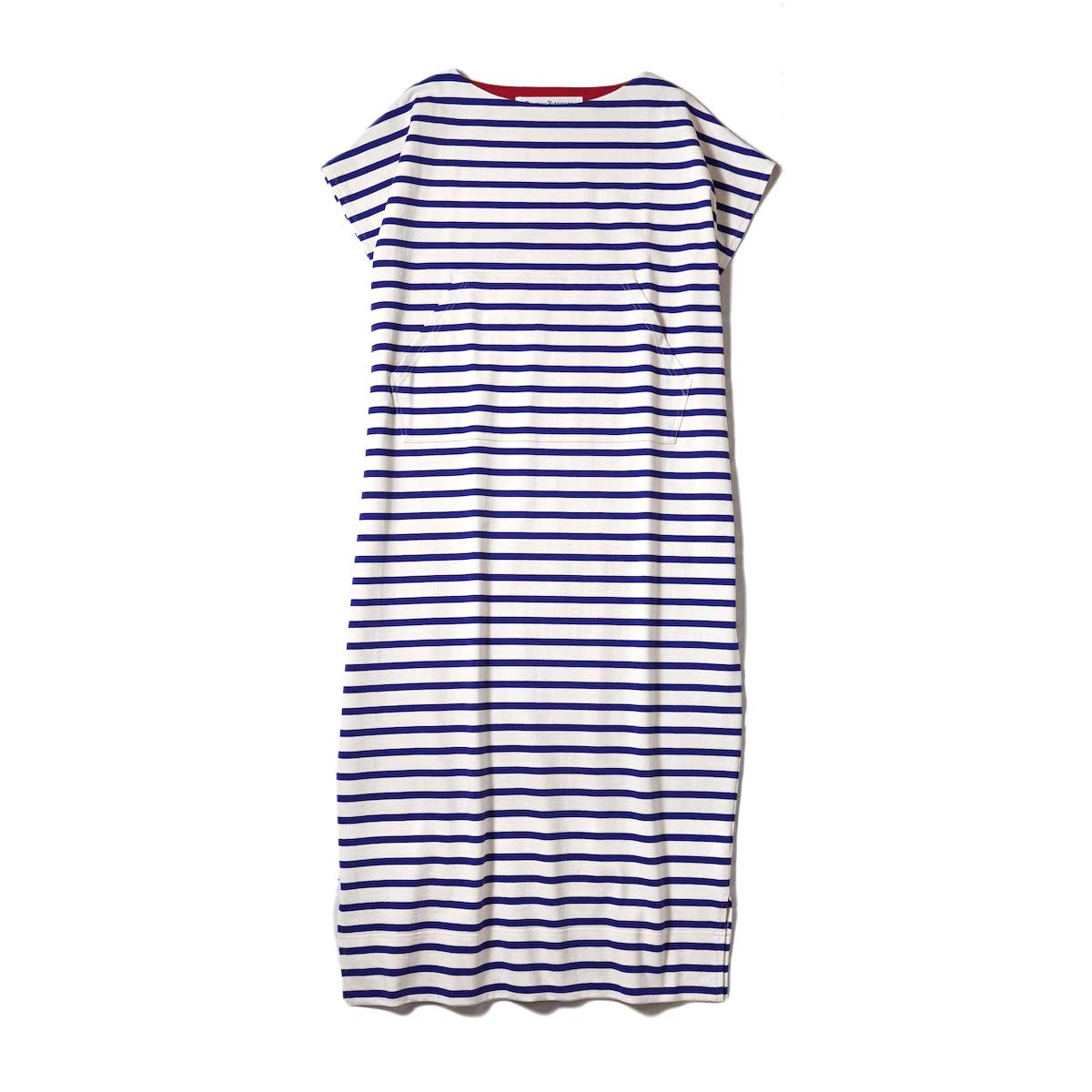 BLUEBIRD BOULEVARD / Oversized Striped Dress (Blue Ivory)