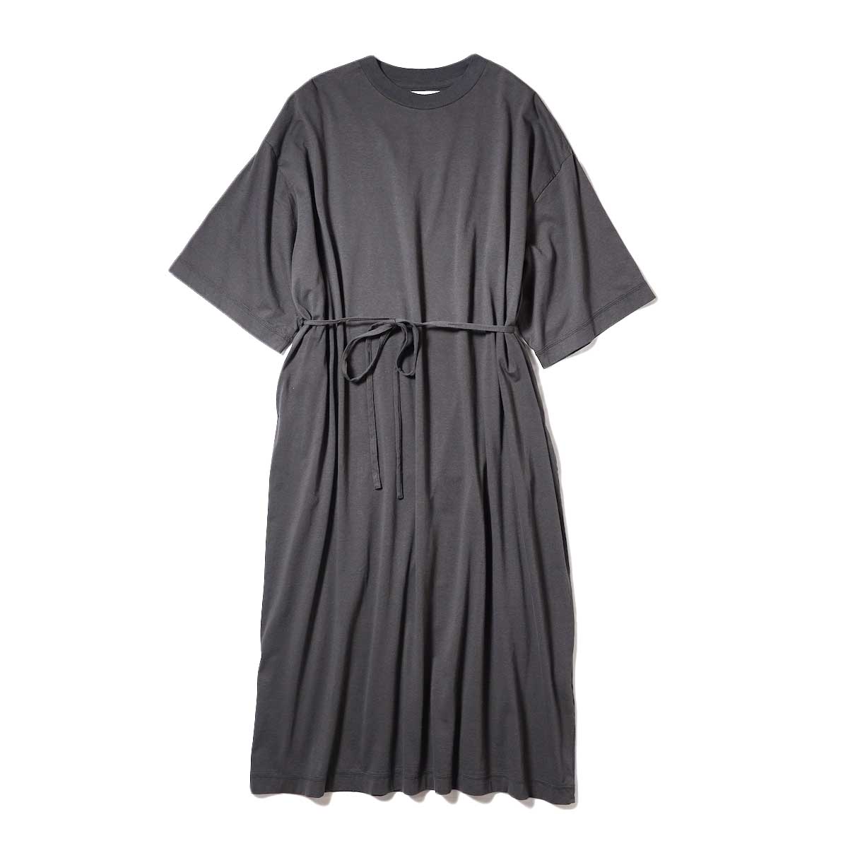 blurhms / High Gauge Super Size Dress (Charcoal)