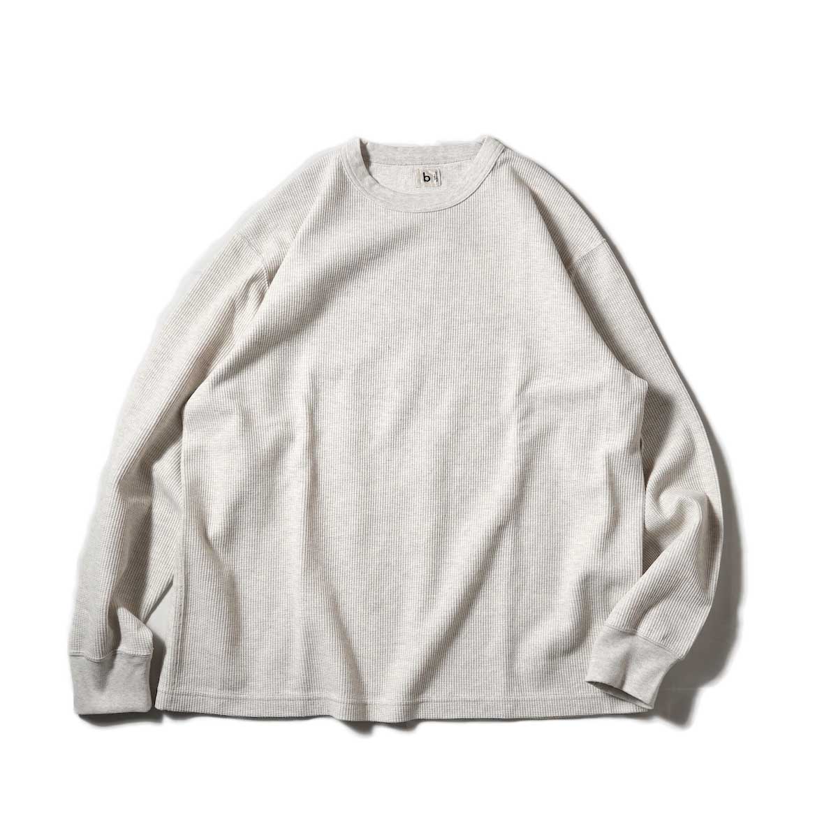 blurhmsROOTSSTOCK / Rough &amp;amp;amp; Smooth Thermal Crew - neck L/S (Heather Oatmeal)