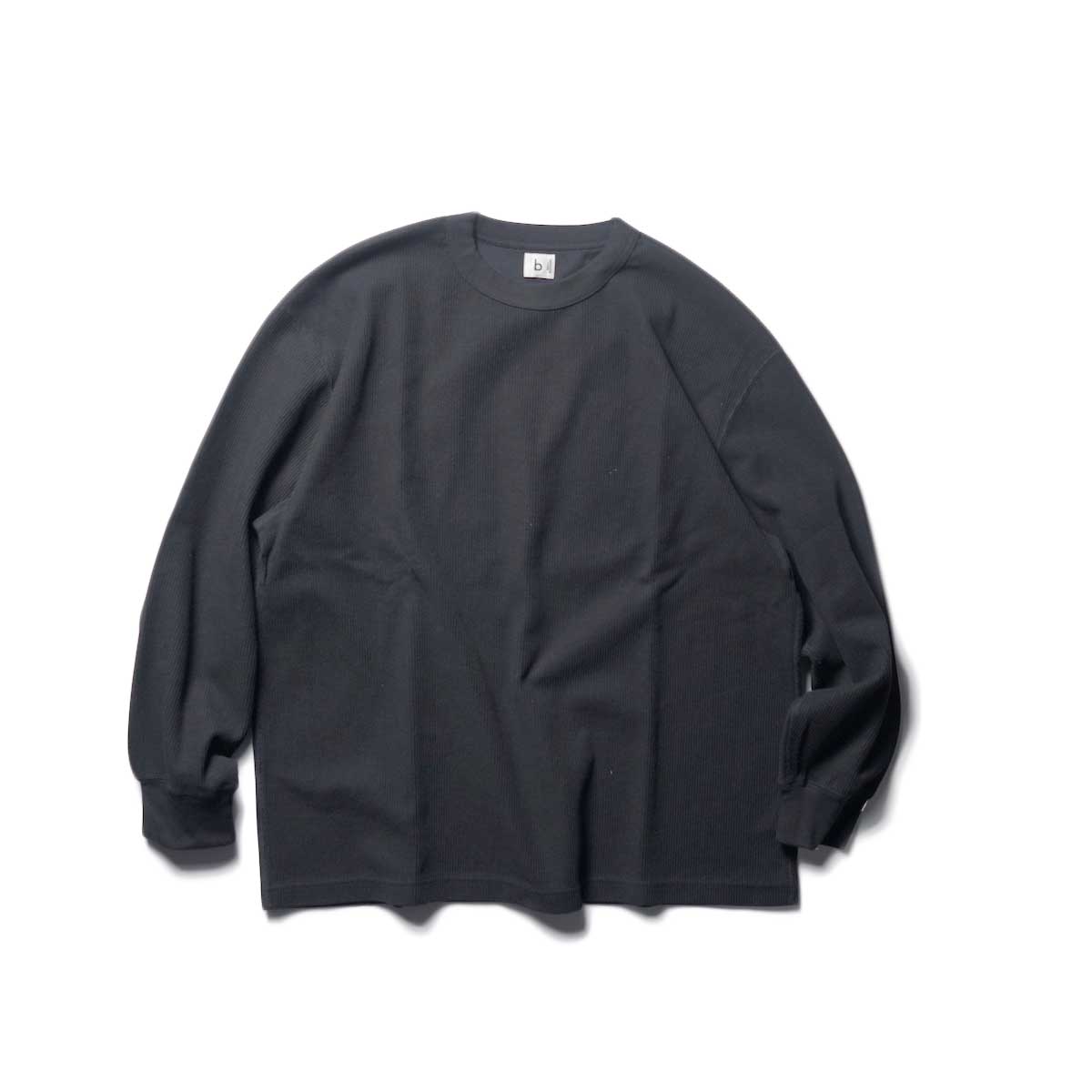 blurhmsROOTSSTOCK / Rough&amp;amp;amp;Smooth Thermal Crew-neck L/S (Black)