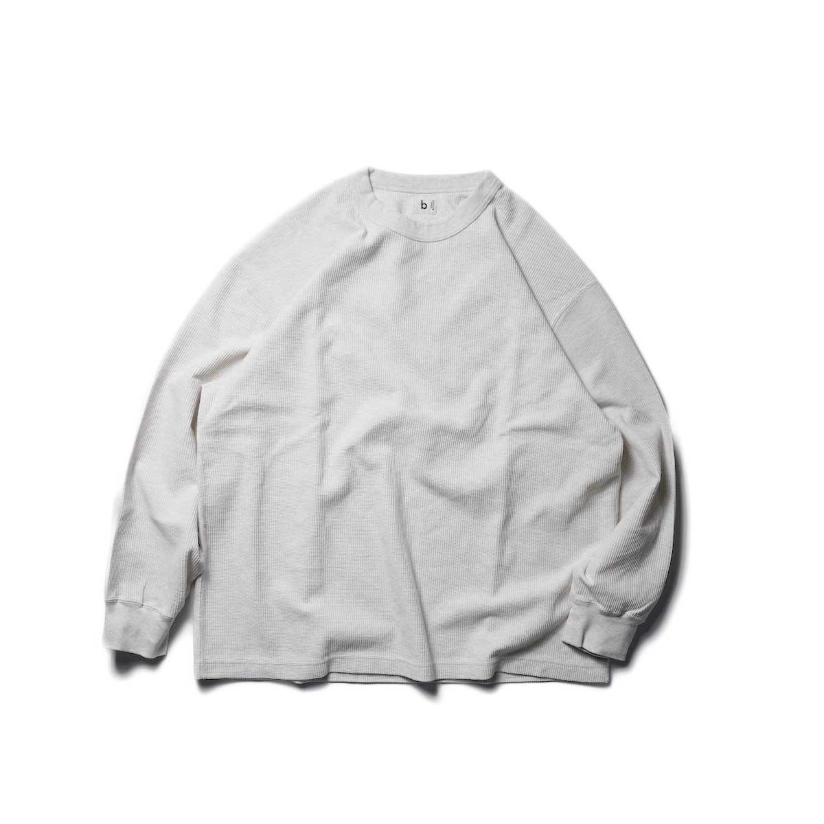 blurhmsROOTSSTOCK / Rough&amp;amp;amp;Smooth Thermal Crew-neck L/S (Heather oatmeal)