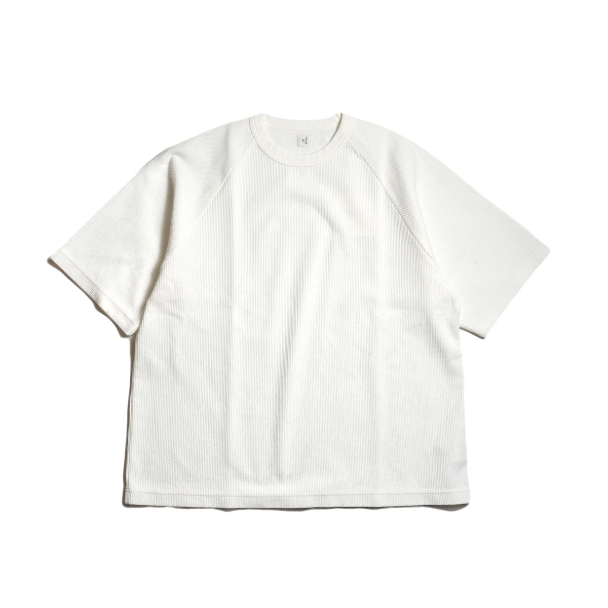 blurhms ROOTSTOCK/ Rough&amp;Smooth Thermal Raglan Tee (Heather Oatmeal)