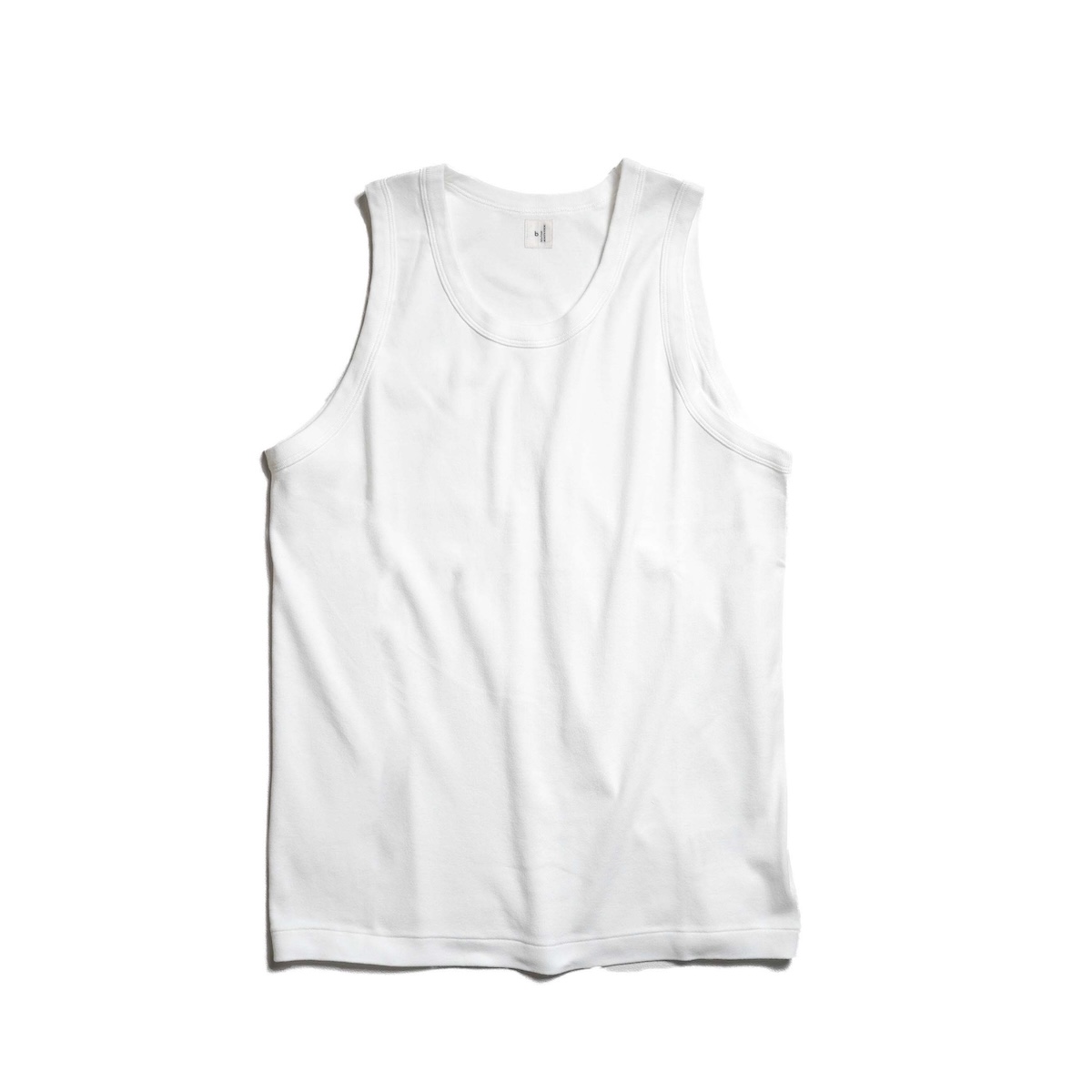 blurhms ROOTSTOCK / Classic Rib-fit Tank top (Off)