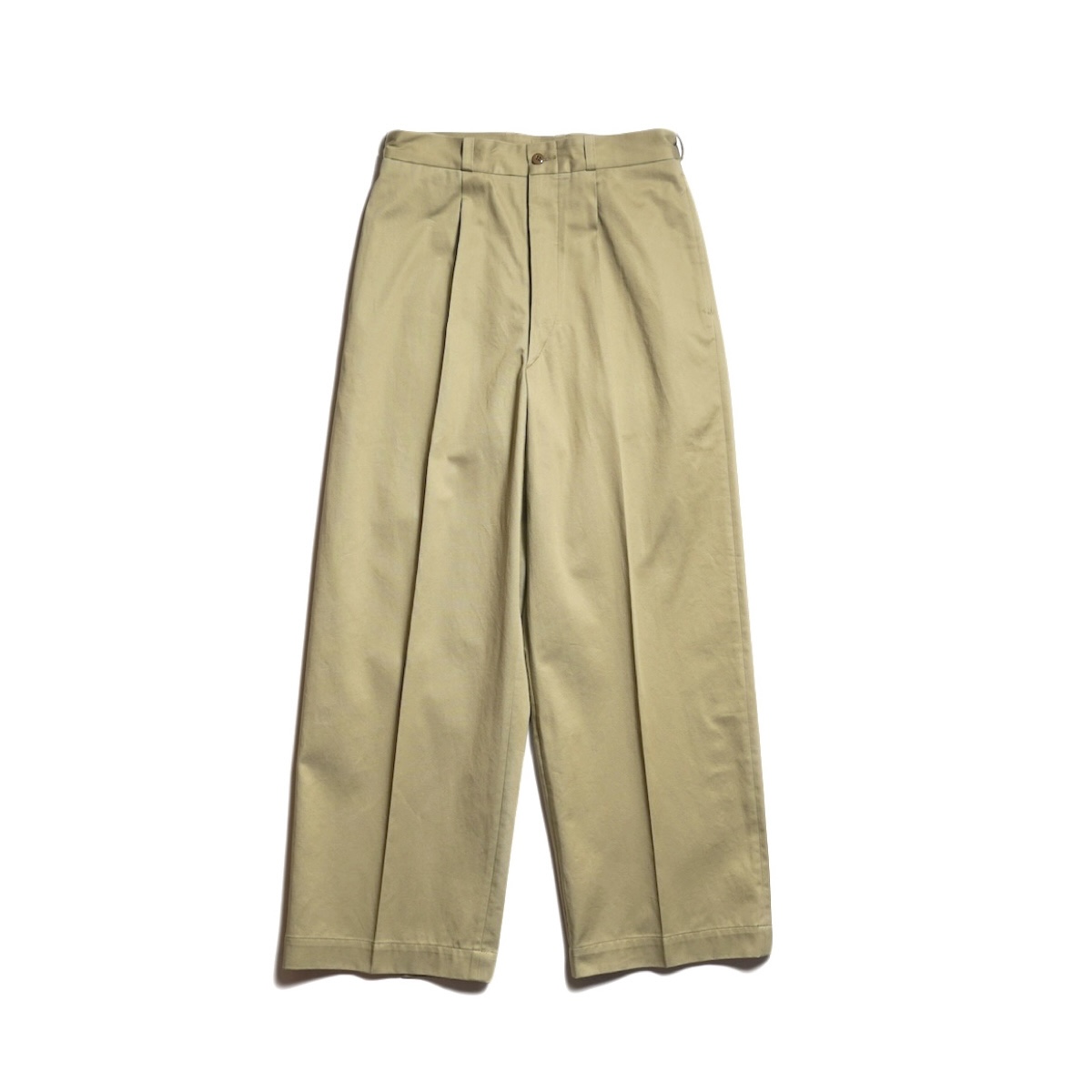 blurhms ROOTSTOCK / Classic Chino Pants (Dust Beige)