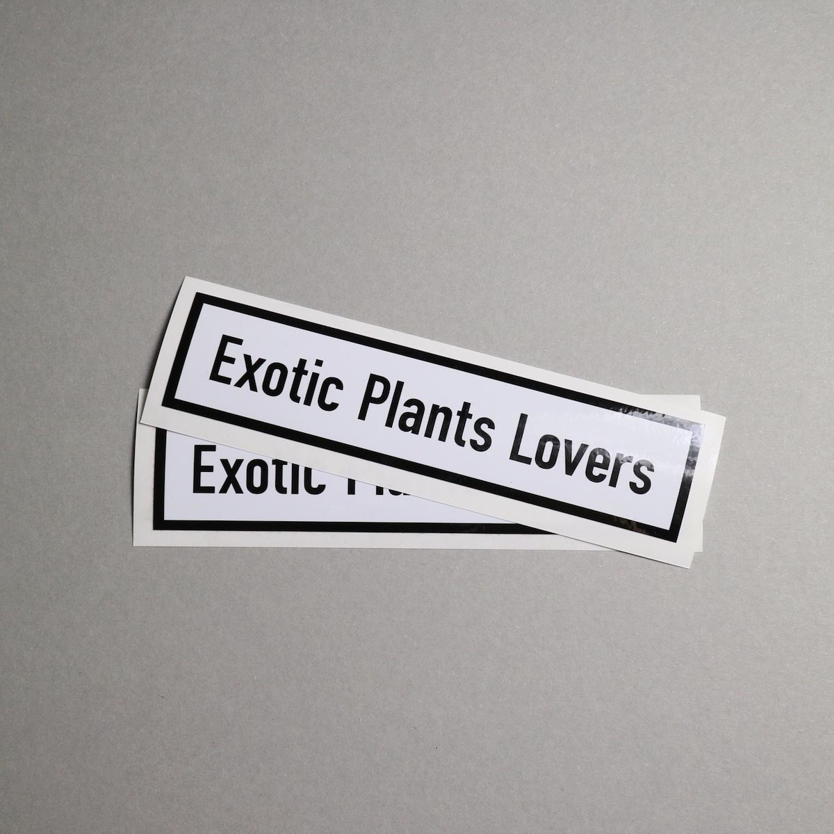 BOTANIZE / "EXOTIC PLANTS LOVER" Sticker (Ver.1)