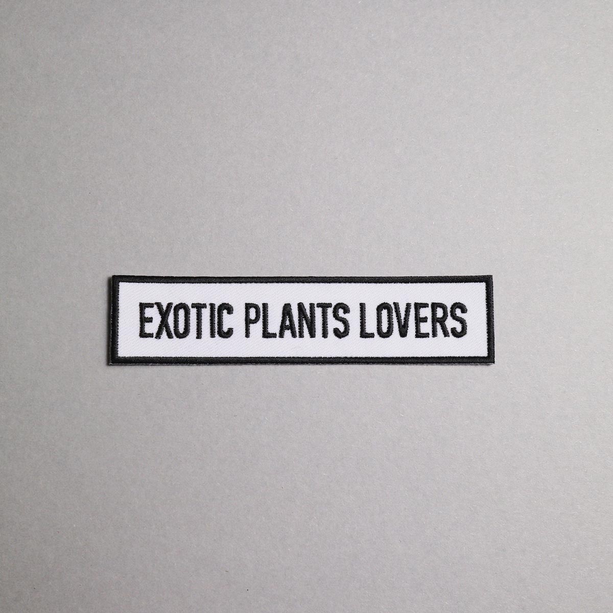 BOTANIZE / "EXOTIC PLANTS LOVER" Wappen (Ver.3)