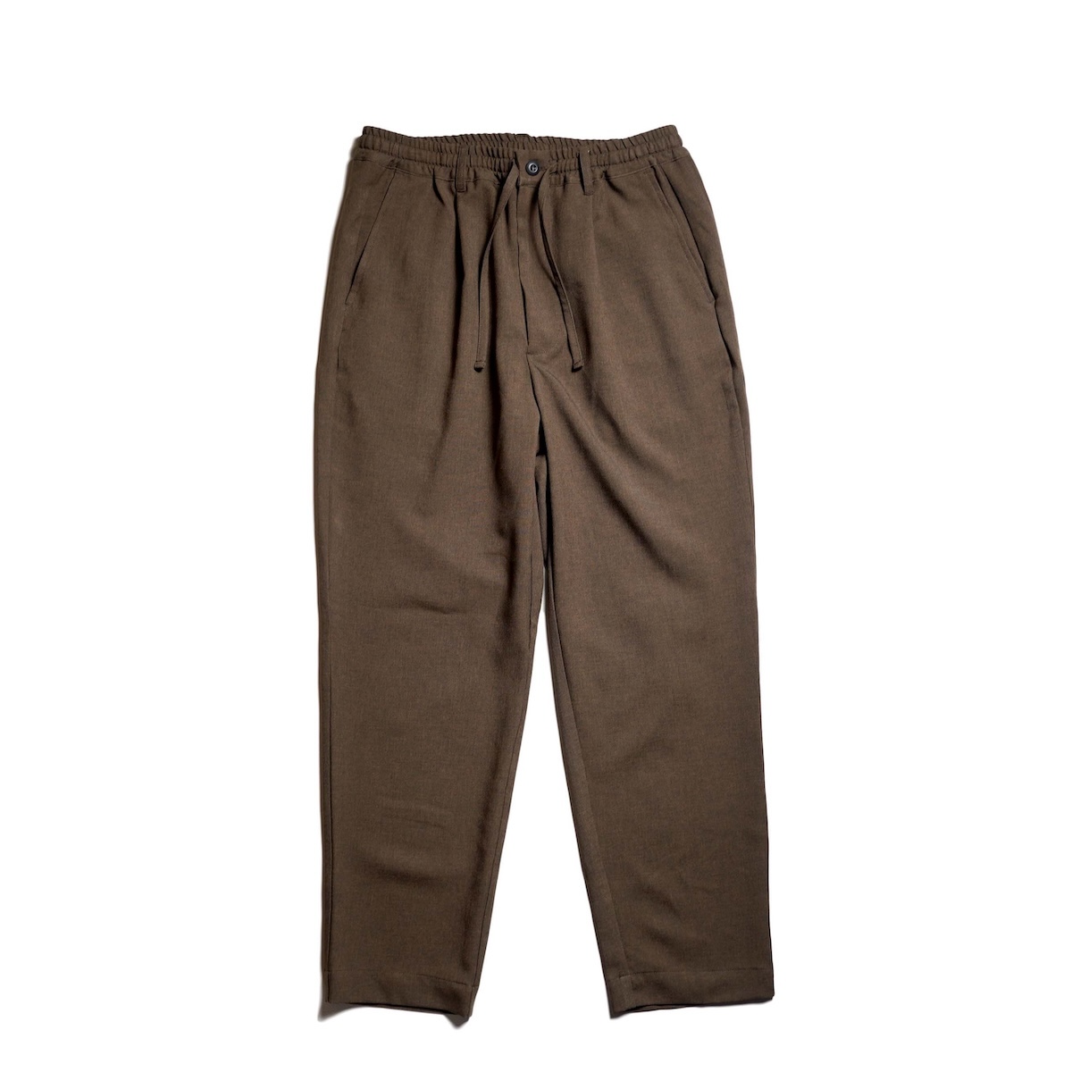 BRENA /1TUCK EASY PANTS - 6oz TROPICAL WASHER  (Cafe)