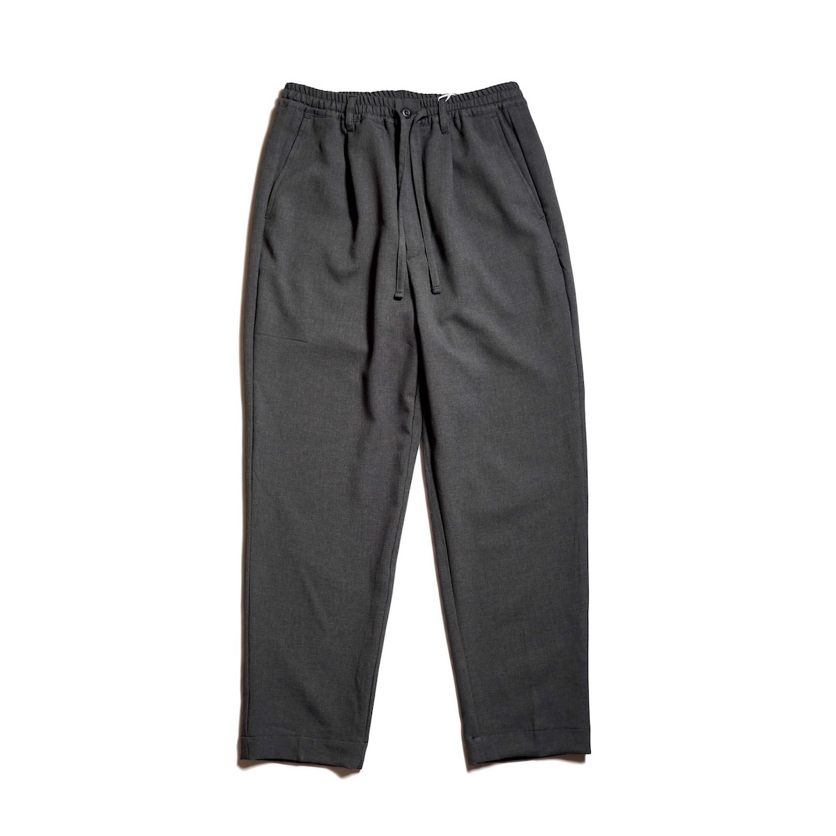 BRENA /1TUCK EASY PANTS - 6oz TROPICAL WASHER  (Tec Gray)