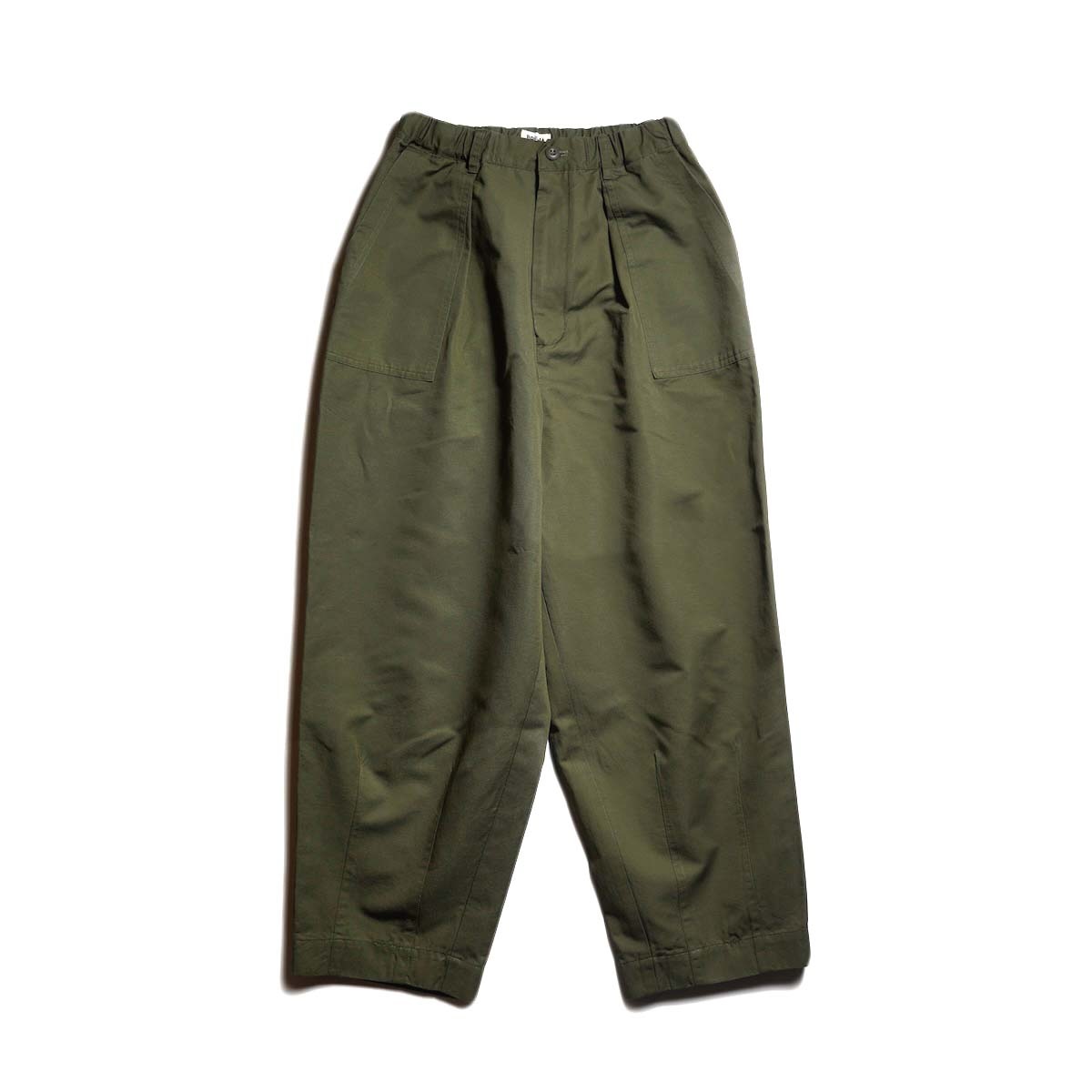 BRENA / BOWL BAKER - 5oz COTTON LINEN EURO KERSEY  (Dark Olive)