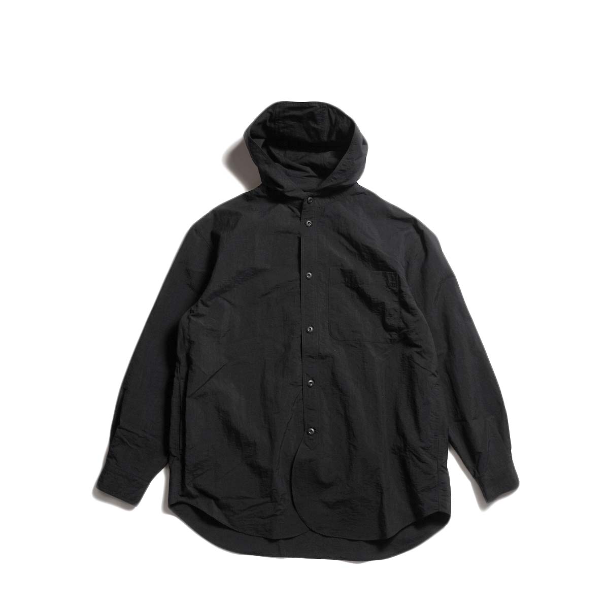 BRENA / HOOD WORK JACKET - 5.5oz STUNNER TUSSER (Black)