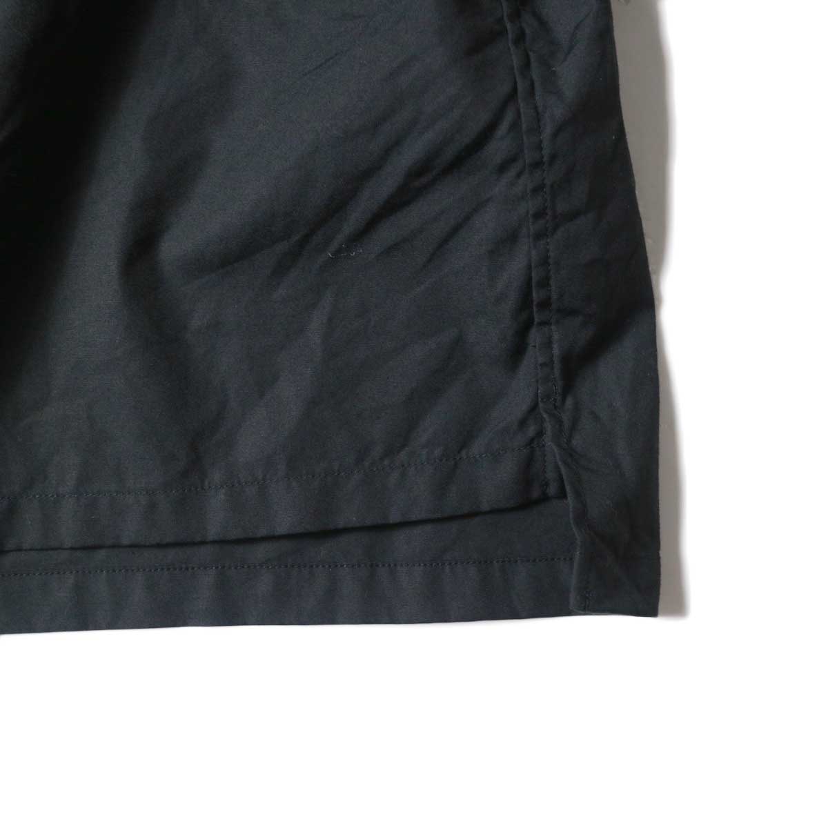 BRENA / OC-SS (Open Collar Shirt) Black　裾