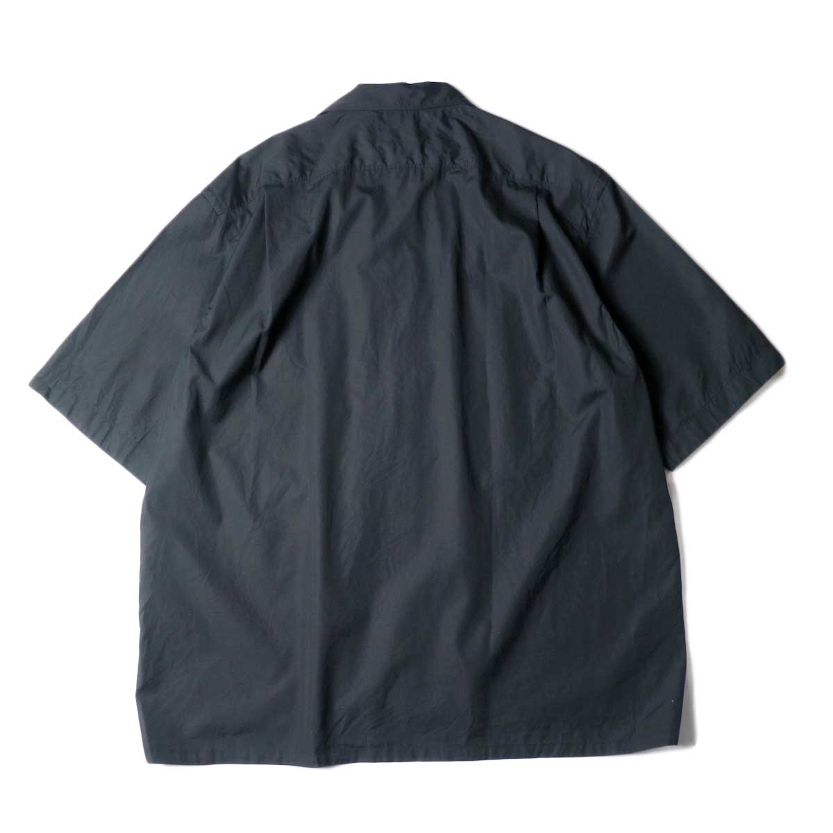 BRENA / OC-SS (Open Collar Shirt) Black 背面